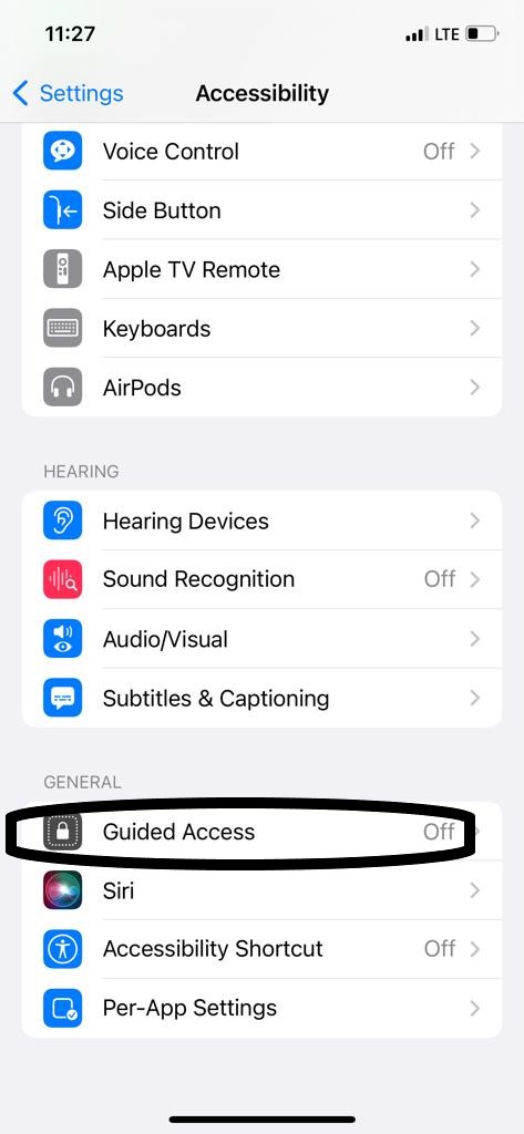 Hide Apps on iPhone: Guided Access