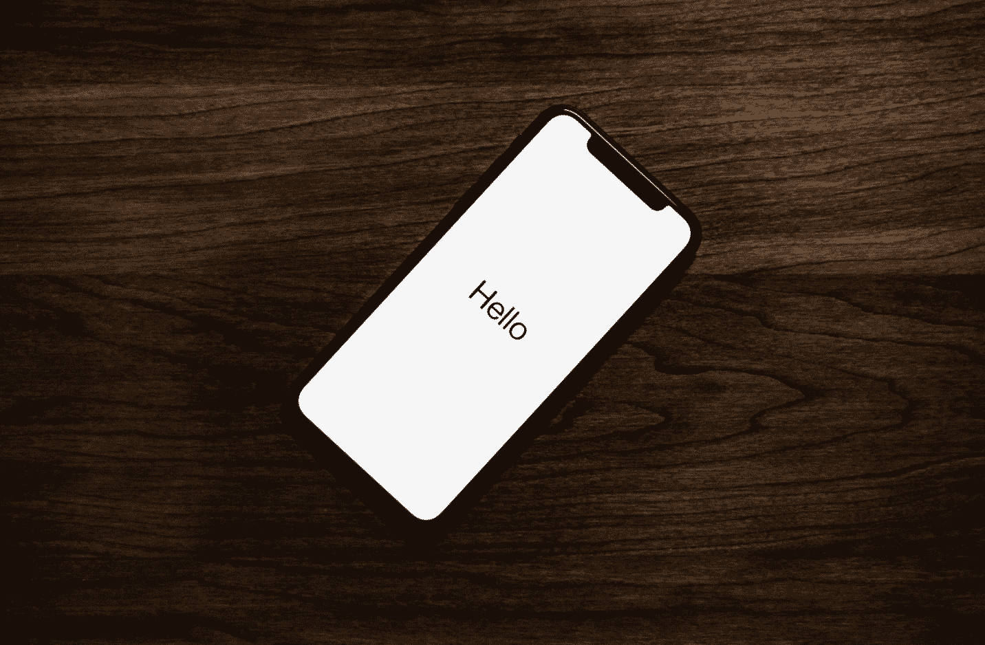 Turning on the iPhone 13