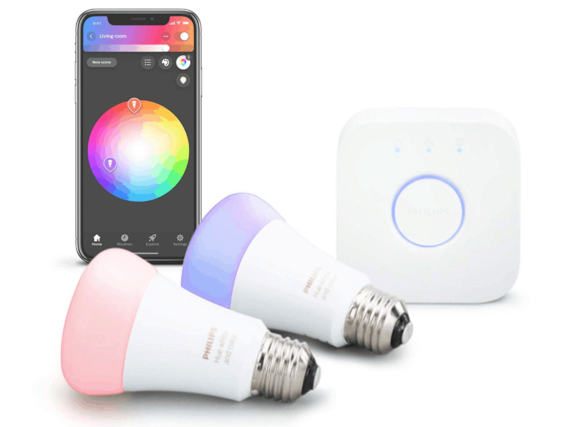 Philip's 2-Bulb Hue HomeKit