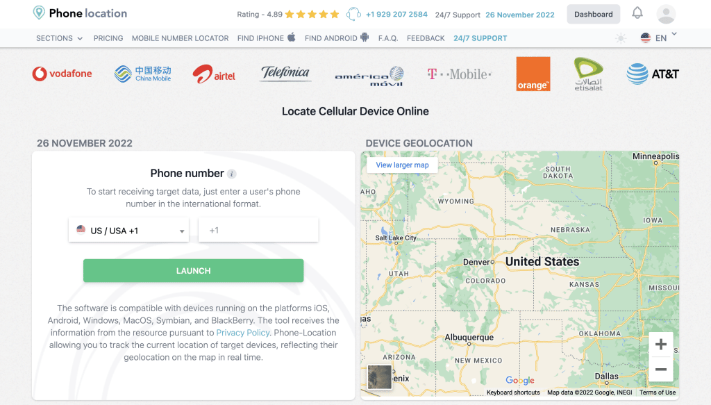 Free Mobile Number Tracker and Location