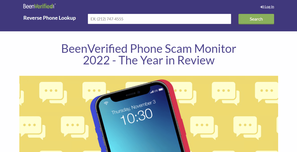 Track a Phone by the Number using BeenVerified
