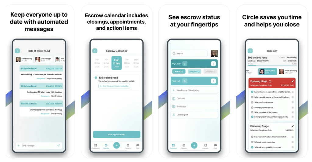 Circle App in Screenshots
